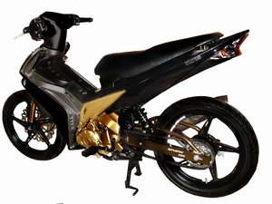 Gambar foto New sepeda motor Honda revo 110cc modifikasi 
