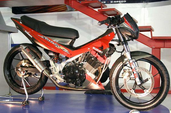 Modif motor Suzuki satria Fu 150 cc new motorcycles